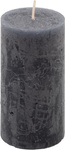ŚWIECE STOŁOWE ANTRACYTOWE 16 SZT 5x10 CM ŚWIECZKI WALCOWE KOLUMNOWE