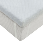 MATERAC NAWIERZCHNIOWY 90x200 7CM ORTOPEDYCZNY TOPPER 7 STREF MEMORY PIANKA