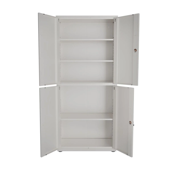 SZAFA METALOWA BIUROWA NA KLUCZ DOKUMENTY AKTA MEDYCZNA DO GABINETU BIAŁA