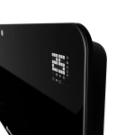 GRZEJNIK ELEKTRYCZNY 2000W CZARNY SZKLANY STOJĄCY ŚCIENNY + WLAN WIFI