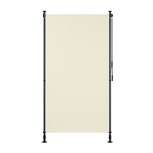 MARKIZA PIONOWA 100x310 CM ROZPOROWA BALKONOWA TARASOWA ROLETA BEŻOWA