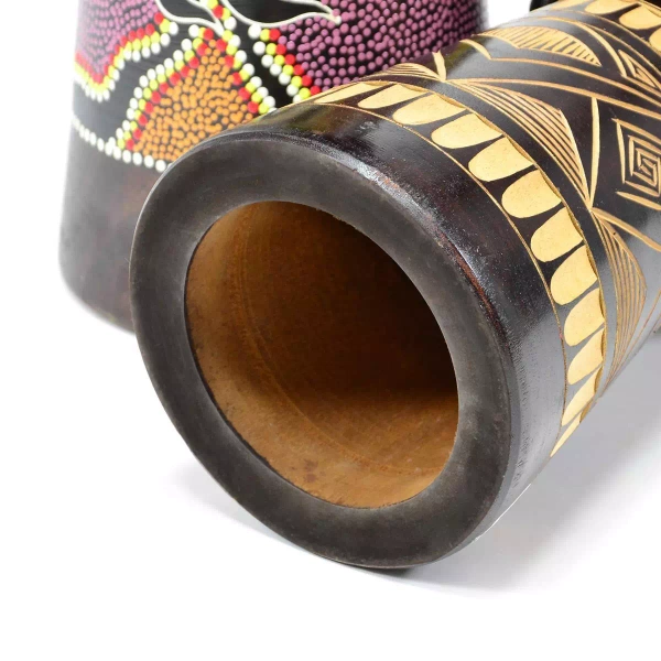 DJEMBE AFRYKAŃSKA 70 CM BĘBEN Z KOZIEJ SKÓRY MAHOŃ INSTRUMENT BONGO TROMMEL