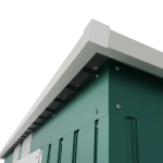 DOMEK NARZĘDZIOWY M 4m3 OGRODOWY METALOWY SCHOWEK GARAŻ ZIELONY + FUNDAMENT