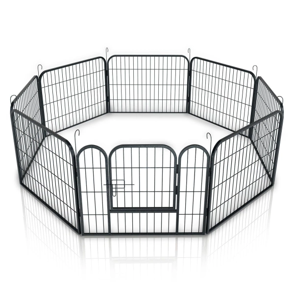 KOJEC DLA PSA KOTA KRÓLIKA ZWIERZĄT METALOWY WYBIEG KLATKA ZAGRODA SKŁADANA