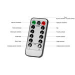 LAMPKI ŚWIĄTECZNE SOPLE 40 DIOD OZDOBA ŚWIĄTECZNA + PILOT