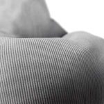 FOTEL RELAKSACYJNY TELEWIZYJNY WYPOCZYNKOWY GAMINGOWY Z PUFĄ JASNY SZARY XL