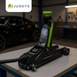 PODNOŚNIK SAMOCHODOWY 2,5T ŻABA LEWAREK HYDRAULICZNY AKCESORIAMI