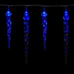 LAMPKI ŚWIĄTECZNE SOPLE 40 DIOD OZDOBA ŚWIĄTECZNA + PILOT