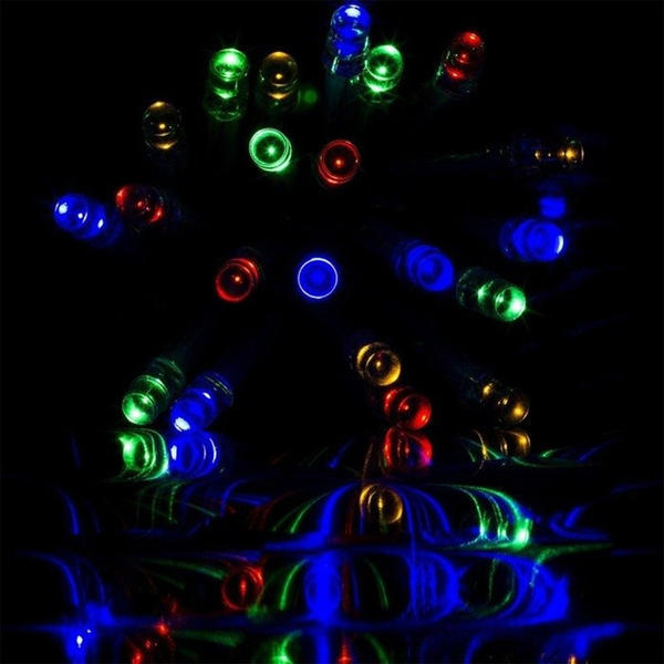 LAMPKI CHOINKOWE 400 LED KOLOROWYCH NA ŚWIĘTA ŁAŃCUCH ŚWIETLNY