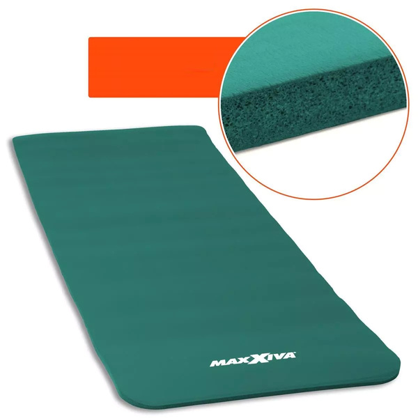 MAXXIVA TURKUSOWA MATA PIANKOWA 190x60x1,5cm DO ĆWICZEŃ / JOGI / FITNESS