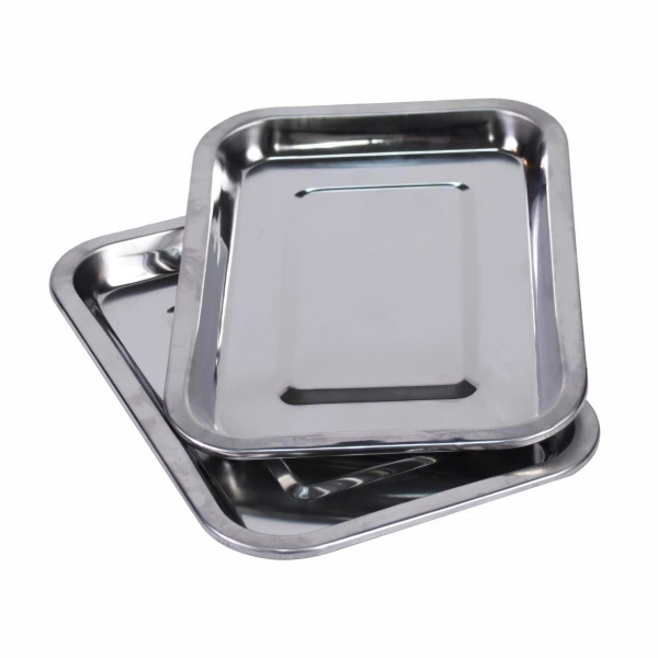 DESKA DO KROJENIA BAMBUS Z DWOMA NACZYNIAMI MISAMI ALUMINIOWYMI 40X29 CM