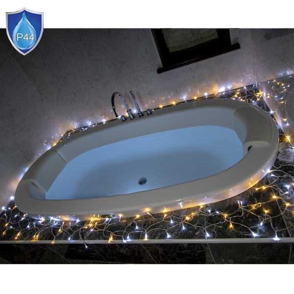 DWUKOLOROWE LAMPKI CHOINKOWE 400 LED OZDOBA ŚWIĄTECZNA ŁAŃCUCH ŚWIETLNY