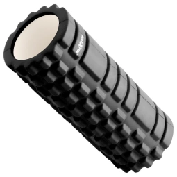 MAXXIVA CZARNY WAŁEK ROLKA DO MASAŻU 33x14 CM ROLLER FITNESS