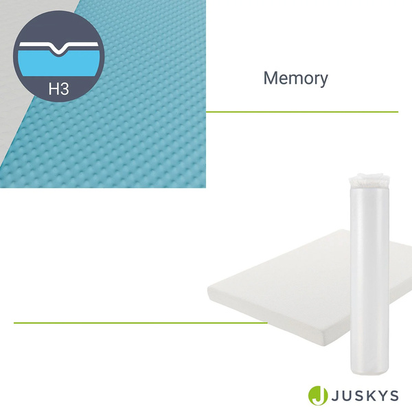 MATERAC PIANKOWY 140x200 16 CM H3 ORTOPEDYCZNY ANTYALERGICZNY MEMORY PIANKA