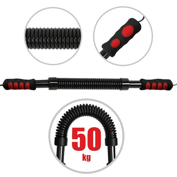 SPRĘŻYNA OPOROWA 50KG DO ĆWICZEŃ POWER TWISTER 