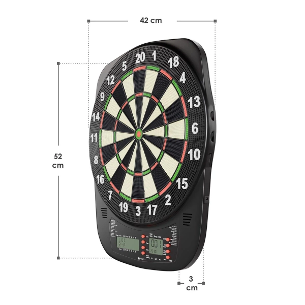 ELEKTRONICZNA TARCZA DO DARTA LCD USB-C 32 GRY 359 WARIANTÓW 18 LOTEK