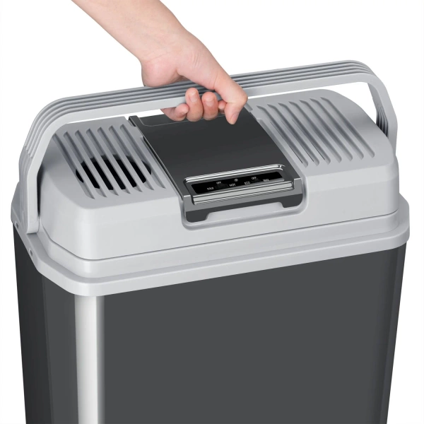 LODÓWKA TURYSTYCZNA 24L SAMOCHODOWA 12V ELEKTRYCZNA 230V PODGRZEWA CHŁODZI