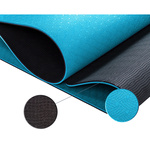 NIEBIESKA MATA TPE 190x60x0,6cm DO ĆWICZEŃ JOGI