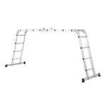 DRABINA ALUMINIOWA WIELOFUNKCYJNA 4,7M 16 STOPNI 150KG SKŁADANA