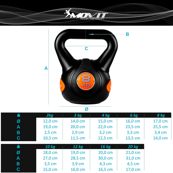 KETTLEBELL 3KG HANTLA KULA KETLA OBCIĄŻENIE 