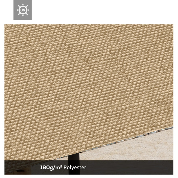 MATERIAŁ DACH NA PAWILON OGRODOWY TYPU 3x3 m 298x295 cm ALTANKE BEŻOWY