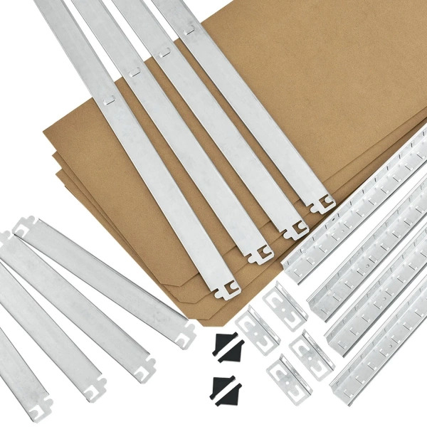 2x REGAŁ MAGAZYNOWY 180x90x40 CM 1750KG METALOWY PÓŁKI GARAŻ PIWNICA