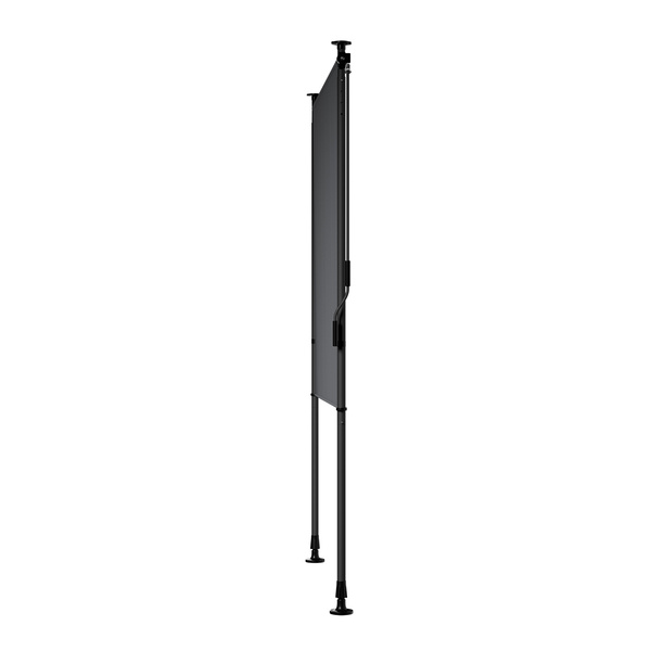 MARKIZA PIONOWA 120x310 CM ROZPOROWA BALKONOWA TARASOWA ROLETA ANTRACYTOWA