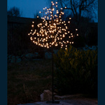 DRZEWKO ŚWIECĄCE 220 CM ŚWIĄTECZNE LAMPKI LED