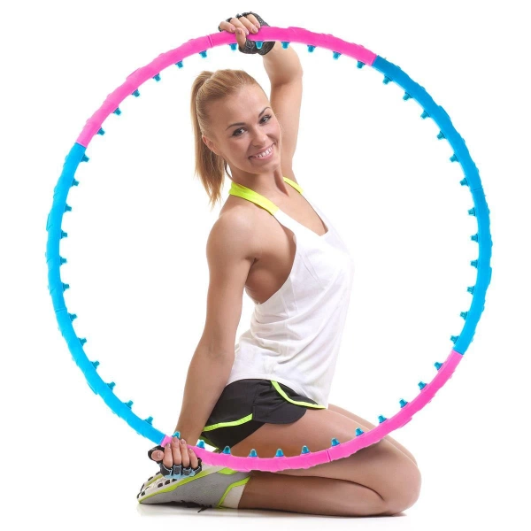 MAXXIVA KOŁO HULA HOP 0,9 KG Z MASAŻEM MAGNETYCZNE ODCHUDZAJĄCE