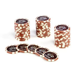 50x ŻETONY LASEROWE 12G WARTOŚĆ 10000 DO POKERA RDZEŃ METAL CHIPS OCEAN