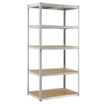 REGAŁ MAGAZYNOWY 200x100x60 CM 875KG METALOWY PÓŁKI GARAŻ WARSZTAT PIWNICA