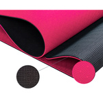 RÓŻOWA MATA TPE 190x60x0,6cm DO ĆWICZEŃ PILATESU