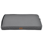 ORTOPEDYCZNE LEGOWISKO DLA PSA MATERAC ŁÓŻKO MILOW 76X51X8 CM BEŻOWO-SZARE