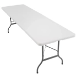 STÓŁ SKŁADANY CATERINGOWY BANKIETOWY 240 CM XXL CAMPINGOWY Z UCHWYTEM