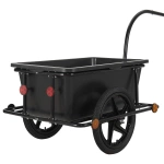 PRZYCZEPKA TRANSPORTOWA BAGAŻOWA ROWEROWA 90L DO ROWERU + PLANDEKA