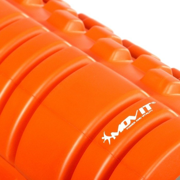 POMARAŃCZOWY WAŁEK ROLKA DO MASAŻU ROLLER MASAŻ FITNESS