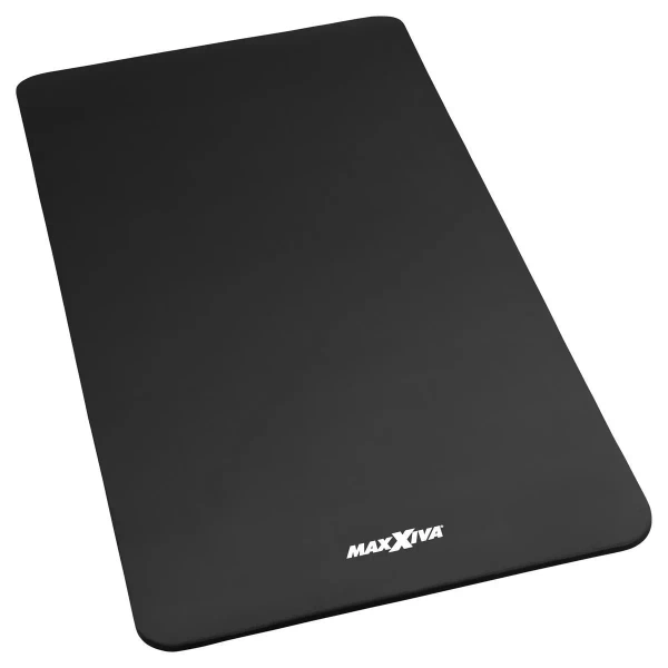MAXXIVA CZARNA MATA PIANKOWA 190x100x1,5cm DO ĆWICZEŃ / JOGI / FITNESS