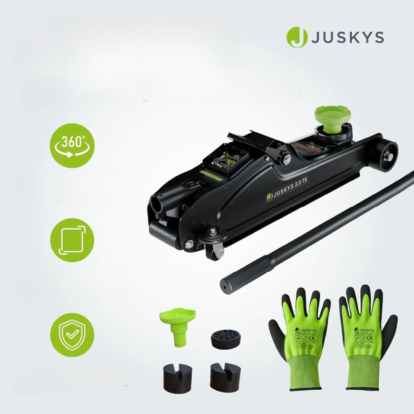 PODNOŚNIK SAMOCHODOWY 2,5T ŻABA LEWAREK HYDRAULICZNY AKCESORIAMI