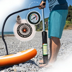POMARAŃCZOWA DESKA SUP 320 CM STAND UP PADDLE BOARD DO PŁYWANIA POMPOWANA