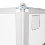 BARIERKA OCHRONNA DO ŁÓŻKA 200 CM OCHRONNA DLA DZIECKA REGULOWANA SZARA