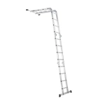 DRABINA ALUMINIOWA WIELOFUNKCYJNA 4,7M 16 STOPNI 150KG SKŁADANA