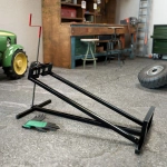 PODNOŚNIK LEWAREK DO TRAKTORKA OGRODOWEGO KOSIARKI QUADA ATV 400 KG CZARNY
