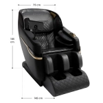 FOTEL MASUJĄCY MASAŻ ROLKOWY POWIETRZNY SHIATSU ZERO GRAVITY + BLUETOOTH