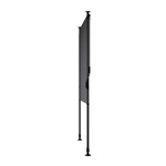 MARKIZA PIONOWA 150x310 CM ROZPOROWA BALKONOWA TARASOWA ROLETA ANTRACYTOWA