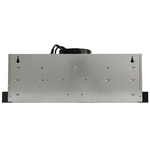OKAP PODSZAFKOWY DO ZABUDOWY KUCHENNY 60 CM LED 2x FILTR STAL NIERDZEWNA