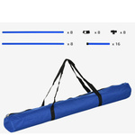 ZESTAW AGILITY TRENINGOWY 4-CZĘŚCIOWY DLA PSA SLALOM + POKROWIEC