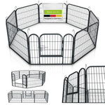 KOJEC DLA PSA KOTA KRÓLIKA ZWIERZĄT METALOWY WYBIEG KLATKA ZAGRODA SKŁADANA