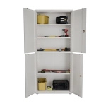 SZAFA METALOWA BIUROWA NA KLUCZ DOKUMENTY AKTA MEDYCZNA DO GABINETU BIAŁA