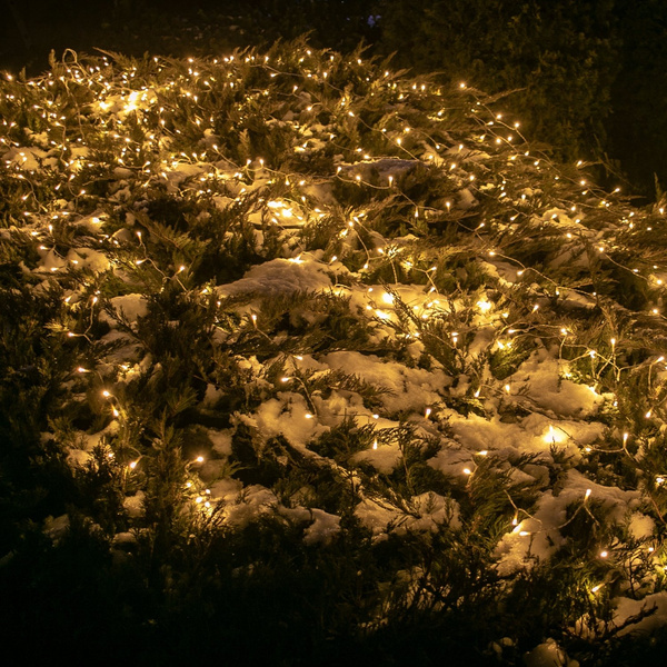 KURTYNA ŚWIETLNA ZWISAJĄCE LAMPKI SOPLE 3x6M 600 DIOD