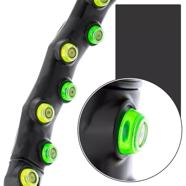 MAXXIVA KOŁO HULA HOP 98 CM 1,1KG 64 KULKI Z TERAPEUTYCZNYM MAGNESEM